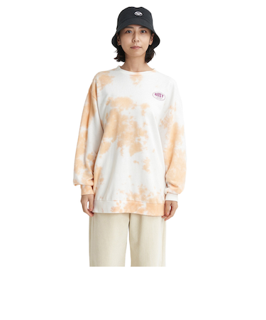 ロキシー（ROXY）ミニ裏毛 トップス 長袖Tシャツ 23FWRLT234029ORG