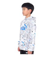 プーマ（PUMA）ジュニア ESS+ FUTUREVERSE フーディー スウェット FL 678569 02 WHT