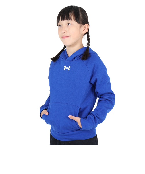 アンダーアーマー（UNDER ARMOUR）ジュニア ライバルフリース フーディー 1379792 400