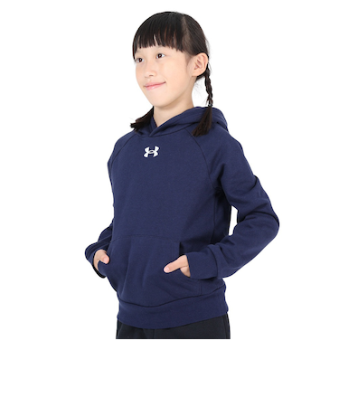 アンダーアーマー（UNDER ARMOUR）ジュニア ライバルフリース フーディー 1379792 410