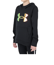 アンダーアーマー(UNDER ARMOUR)ジュニア ライバルフリース イリデセント フーディー 1375229 001