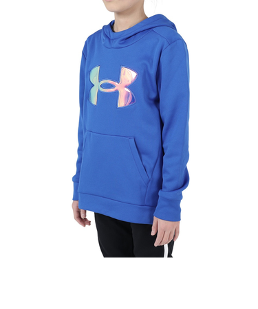 アンダーアーマー（UNDER ARMOUR）ジュニア ライバルフリース イリデセント フーディー 1375229 400