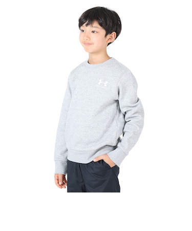 アンダーアーマー(UNDER ARMOUR)ジュニア エッセンシャルフリース クルー 1380380 011
