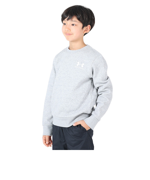アンダーアーマー(UNDER ARMOUR)ジュニア エッセンシャルフリース クルー 1380380 011
