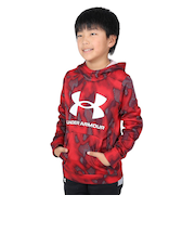 アンダーアーマー(UNDER ARMOUR)ジュニア アーマーフリース プリント ビッグロゴ フーディー 1381173 600