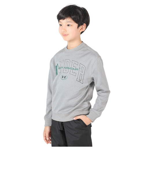 アンダーアーマー（UNDER ARMOUR）ジュニア アーマーフリース グラフィック クルー 1381175 035