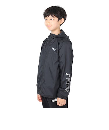 プーマ（PUMA）ジュニア 起毛トリコットウーブンジャケット 679555 01 BLK