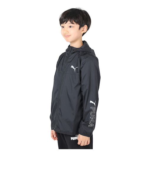 プーマ（PUMA）ジュニア 起毛トリコットウーブンジャケット 679555 01 BLK