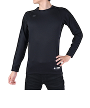 デサント（DESCENTE）野球 丸首 長袖アンダーシャツ 裏起毛 STD-657 BLK
