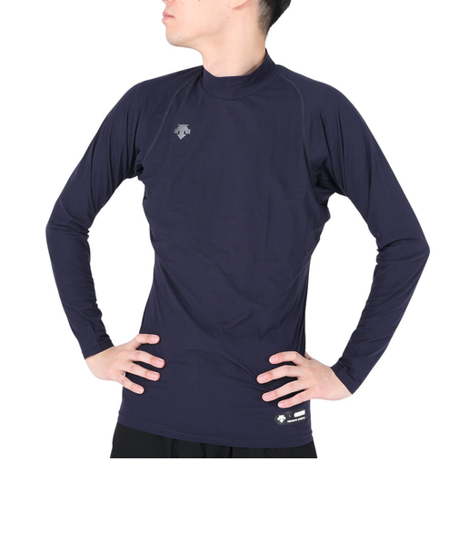 デサント(DESCENTE)野球 アンダーシャツ ハイネック 長袖アンダーシャツ STD-770B DNVY 速乾