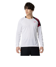 ミズノ（MIZUNO）バレーボールウェア 長袖 FUNTASTプラクティスシャツ V2MAA52101 速乾