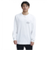 クイックシルバー（Quiksilver）長袖Tシャツ SURF LOCK UP 23FWQLT234038WHT