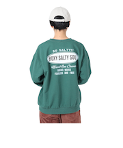 ロキシー（ROXY）SALTY SOUL スウェット トップ 23FWRPO234016GRN