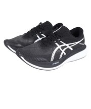 アシックス(ASICS)ランニングシューズ マジックスピード3 ワイド ブラック ホワイト 1011B704.001 スニーカー トレーニング 部活 クッショ…