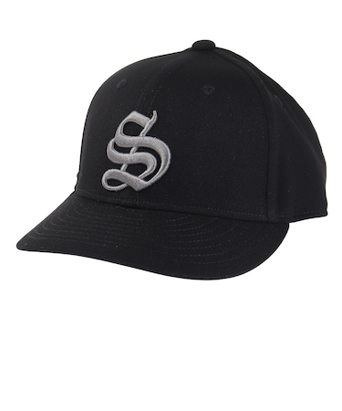 セッションズ（SESSIONS）ロゴ プレカーブキャップ 23080257 BKXGY 帽子 大きいサイズ