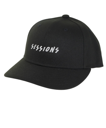 セッションズ（SESSIONS）ベーシック プレカーブキャップ 23080258 BKXWH 帽子