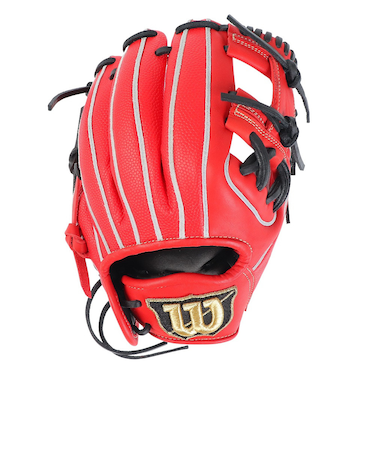 ウイルソン（Wilson）少年軟式用グラブ 内野手用 野球グローブ D-MAX DUAL JR WBW101223