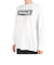 ハーレー（HURLEY）VORTEX BOX ロゴ 長袖Tシャツ MLS2312011-WHT