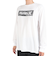 ハーレー（HURLEY）VORTEX BOX ロゴ 長袖Tシャツ MLS2312011-WHT