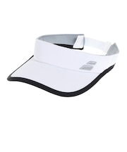 バボラ（BABOLAT）テニス サンバイザー CLUB バイザー BWC3730C WH 速乾