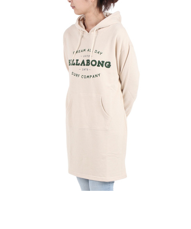 ビラボン（BILLABONG）長袖パーカーワンピース BD014369 ANW