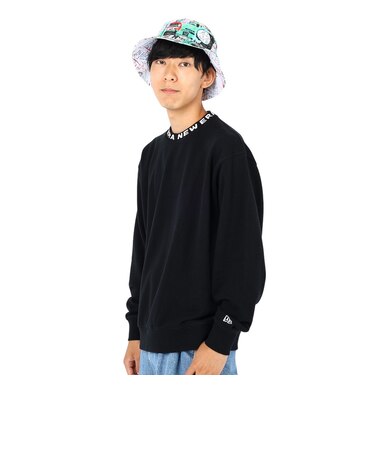 ニューエラ（NEW ERA）裏毛 オーバーサイズド スウェットクルーネック Jacquard Logo 13755379