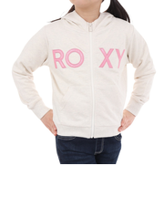 ロキシー（ROXY）ガールズ MINI ROXY ラメ入り ジップパーカー 23FWTZP234087HER