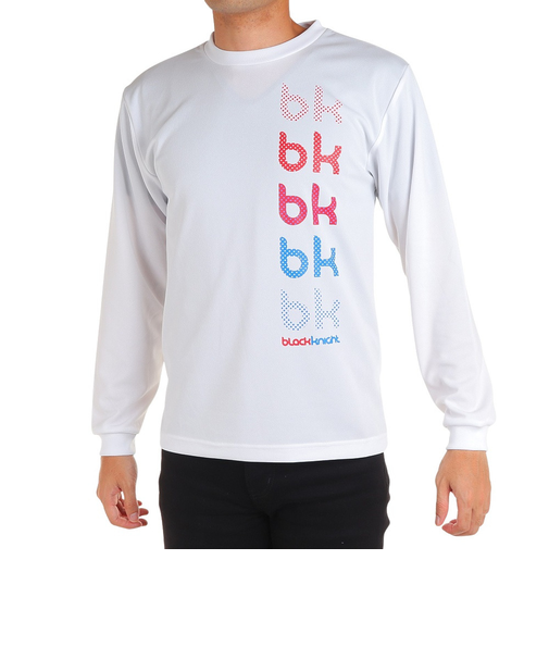 バドミントンウェア ドライロングスリーブTシャツ T-3212U-WHT