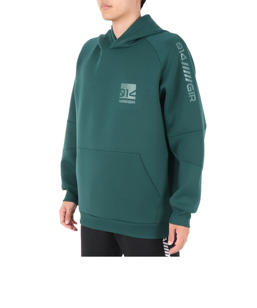 CARDBOARD ニット プルオーバーパーカー SW3F0051-TR860-GRSD GRN