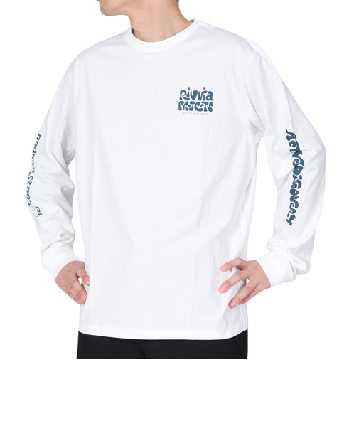 アクティブローテーション 長袖Tシャツ RTE-23306-WHT
