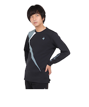 ルコックスポルティフ（lecoqsportif）テニスウェア ライトスウェットシャツ QTMWJB03 BK