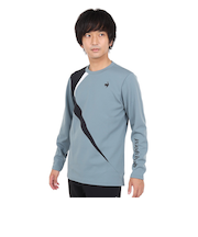 ルコックスポルティフ（lecoqsportif）テニスウェア ライトスウェットシャツ QTMWJB03 BL