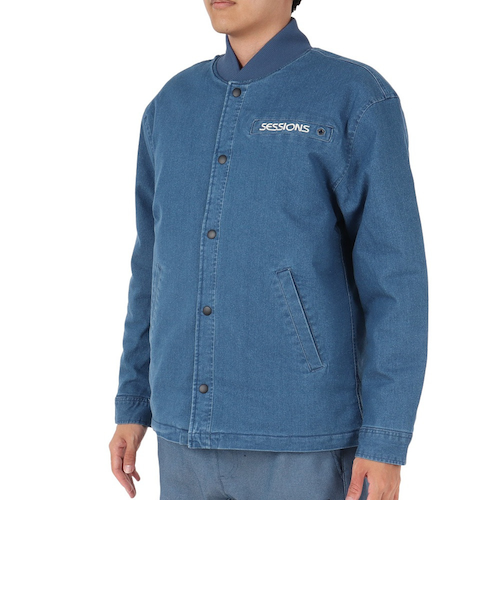 セッションズ（SESSIONS）DENIM BOMBER ジャケット 237194 LBLU
