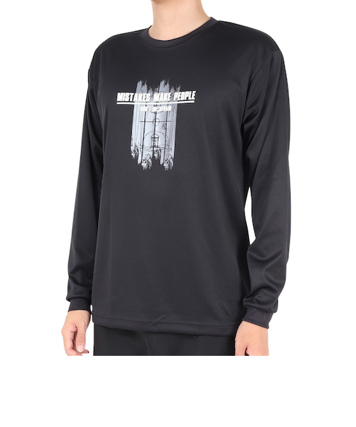 エックスティーエス（XTS）バスケットボールウェア ドライプラス 長袖Tシャツ 751TS3ES0030BLK