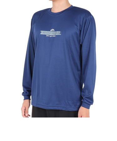 エックスティーエス（XTS）バスケットボールウェア ドライプラス 長袖Tシャツ 751TS3ES0032DBLU 速乾