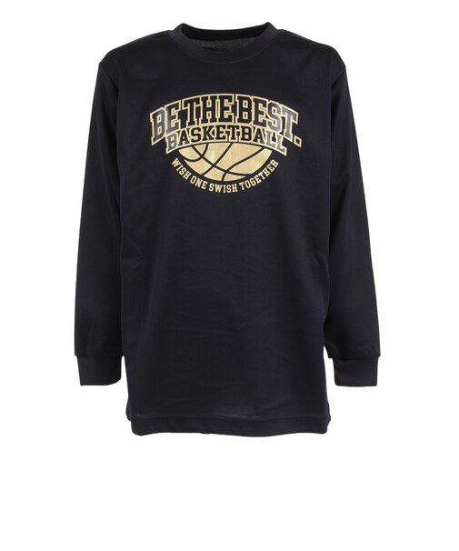 エックスティーエス（XTS）ジュニア バスケットボールウェア ドライプラス 長袖Tシャツ 751TS3ES0035BKG