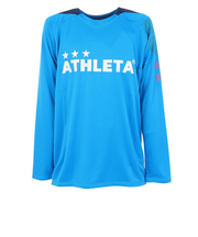 アスレタ（ATHLETA）ジュニア サッカー フットサルウェア 長袖プラクティスシャツ XE-449J SAX