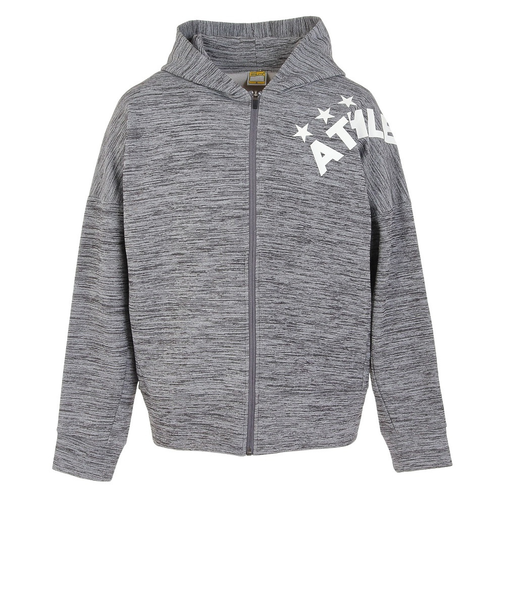 アスレタ（ATHLETA）サッカー フットサルウェア スウェットフルジップパーカー 3377 CGRY