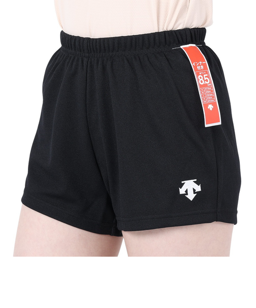 デサント(DESCENTE)バレーボールウェア インナーポケット付きバレーボールパンツ DVWWJD80 BKWH