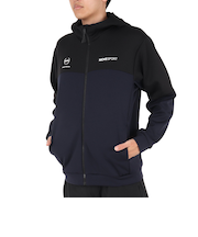 デサント（DESCENTE）ウインドクロス フルジップフーディー DX-C2547XB NVBK