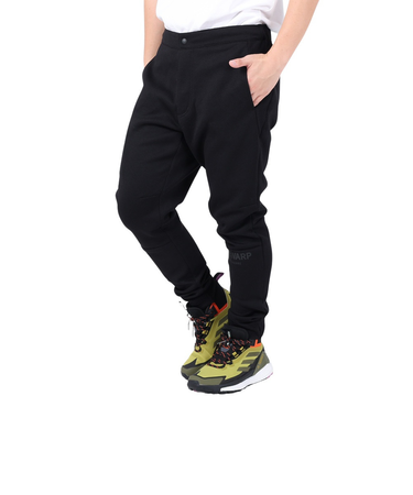 ザ・ワープ・バイ・エネーレ(The Warp By Ennerre)スペーサーニットパンツ WB3PJD06 BLK