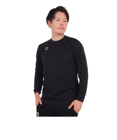 スフィーダ（SFIDA）サッカー フットサルウェア Challenger 長袖プラクティスシャツ SA-23511 BLK