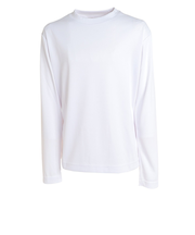 デュアリグ（DUARIG）ジュニア サッカーウェア ドライプラス 丸首長袖Tシャツ 3F0013-SCWR-742ES WHT