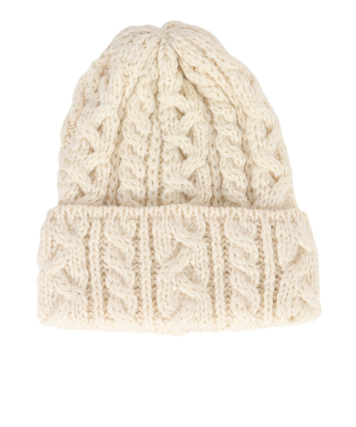 BW 016 Cable ボブニットキャップ HL-23FW-0001 Aran