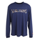 スポルディング（SPALDING）バスケットボールウェア 長袖Tシャツ ボールプリントNV SMT23212NV 速乾 UVカット