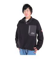 マンハッタンポーテージ（ManhattanPortage）スタンドハーフJPプルオーバー 23FW-MP-M545 BLK