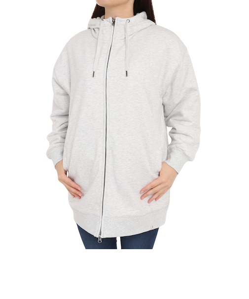 エルケクス（ELKEX）スウェットフルジップフーディー EKL3FA0015 MGRY