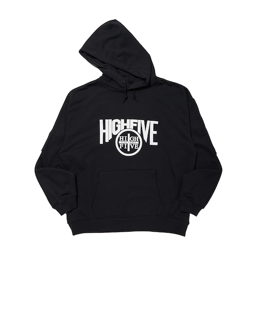 HFF ロゴ スウェット フーディ 88000111 BLK