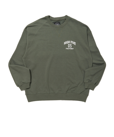 HFF ロゴ CN スウェット 88000112 OLV
