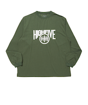 HFF ロゴ 長袖Tシャツ 88000115 OLV